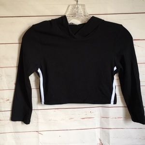 Fashion Nova Cropped Hood Top